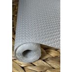 St Morritz TR Kaymaz Dolap İçi Çekmece Raf Örtüsü Kaydırmaz Mutfak Buzdolabı Kaydırmaz Gri 45x200 Gri Plastik