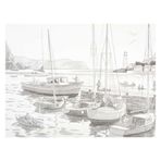 St. Petersburg Sonnet Desenli Pres Tuval 30x40 Cm Harbour Dk13701-h