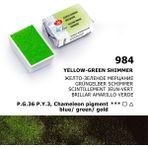 St. Petersburg White Nights Tam Tablet Sulu Boya 984 Yellow-Green Shimmer