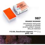 St. Petersburg White Nights Tam Tablet Sulu Boya 987 Orange Shimmer