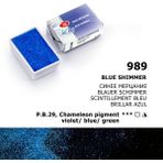 St. Petersburg White Nights Tam Tablet Sulu Boya 989 Blue Shimmer