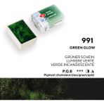 St. Petersburg White Nights Tam Tablet Sulu Boya 991 Green Glow