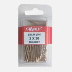 Stabilit 2x30 mm 100 Adet Çelik Çivi