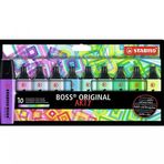 Stabilo 10 Renk 70/10-1-20 Boss Original Soğuk Renkler Arty Fosforlu Kalem