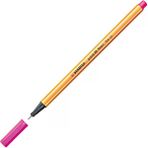 Stabilo 88 Point Keçe Uçlu Fineliner Kalem 0.4mm 056 Floresan Pembe Renkli Yazım İçin