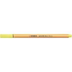 stabilo 88/024 keçe uçlu ınce kalem 88 point 0.4 mm fosforlu sarı (10 lu kutu) - Yok