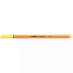 Stabilo 88/24 Keçe Uçlu İnce Kalem 88 Point 0.4 Mm Limon Sarısı (10 Lu Kutu)