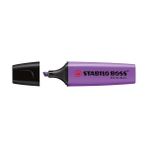 Stabilo Boss 70/55 Eflatun Fosforlu Kalem – Belgeler ve Notlar İçin Dayanıklı ve Canlı Renkli Vurgulayıcı - Mor