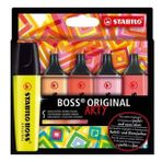 Stabilo Boss Arty Original Fosforlu Kalem 6'lı Sıcak Tonlar Seti