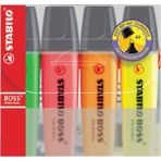 Stabilo Boss Fosforlu Kalem 4 Lü Canlı Renkler 40001181 5695