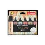 Stabilo Boss Nature Colors 6'Li Fosforlu Kalem Set / 51001583