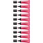 Stabilo Boss Neon Fosforlu Kalem 10 Adet - Pembe