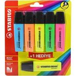 Stabilo Boss Original 5+1 Fosforlu İşaretleme Kalemi