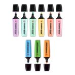 Stabilo Boss Original Pastel Renkler, 6 + 3 Renk, İşaretleme Kalemi Seti