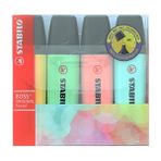 Stabilo Boss Pvc Paket Yeni Pastel Fosforlu Kalem 4'lü - Renkli - 1 Adet