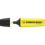 Stabilo Boss Sarı Fosforlu Kalem 1 Adet Ölçülerle Uyumlu Kullanım Kolaylığı