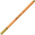 stabilo fineliner point 88 ınce keçe uçlu kalem 88 point 0.4 mm açık haki 88/66 (10 lu paket) - Yok