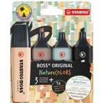 STABILO FOSFORLU KALEM BOSS NATURECOLORS SET 4 LÜ 70/4-2-5