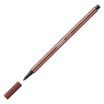 Stabilo Pen 68-75 Koyu Kahve Keçe Uçlu Kalem
