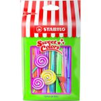 Stabilo Pen 68 Kalın Uçlu Mini Sweet Colors 15'li Paket Keçeli Kalem
