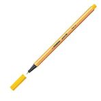 Stabilo Point 88-024 Ince Uçlu Keçeli Kalem 0,4 Mm - Floresan Sarı