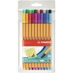 Stabilo Point 88 20'li Paket Fineliner Kalem