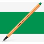 Stabilo Point 88 Fineliner Kalem 0.4 mm Yeşil Renk 1 Adet Metal Uçlu Tasarım - Renkli - Standart