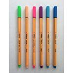 Stabilo Point 88 Fineliner Keçeli Kalem 6'lı Set - 1 Adet - Kırmızı