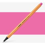 Stabilo Point 88 Fineliner Pen 0.4mm Ince Keçe Uçlu Kalem Floresan Pembe - Renkli - Standart