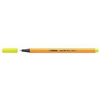 STABILO Point 88 Neon Fineliner – İnce Kalemler (Turuncu, Sarı)
