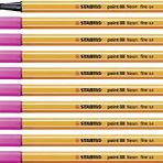 Stabilo Point 88 Neon Pembe 10'lu Keçe Uçlu Kalem