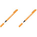 STABILO pointmax - Keçe Uçlu Kalem - Turuncu (2 paketi)