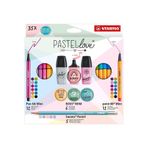 Stabilo STABİLO FOSFORLU KALEM PASTELLOVE MİNİ SET 35,Lİ