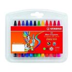 Stabilo Yippy-Wax Mum Boya 12 Renk Asklı Paket