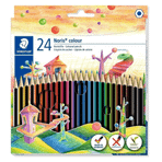 Staedtler 185 C24 24'lü Wopex Noris Kuru Boya