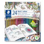 Staedtler 185 C24JB Wopex Noris 24 Renk Kırılmaya Dayanıklı Kuru Boya Kalemi