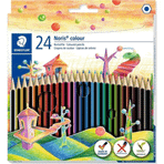 Staedtler 185 Noris 24 Renk Kuru Boya