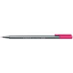 Staedtler 334-20 Triplus Üçgen Fineliner Magenta 0.3 mm Kalem