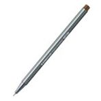 Staedtler 334-77 Triplus Kahverengi Üçgen Fineliner Kalem