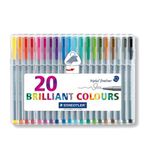 Staedtler 334 Triplus 20'li Fineliner Kalem Seti