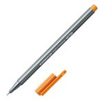Staedtler 3347 Triplus Üçgen Fineliner Kalem, 0.3 mm Uç, Açık Kahverengi