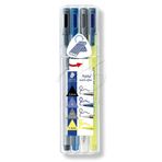 Staedtler 4'lü Set Triplus Mobile Office Keçe Uçlu Kalem
