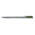 Staedtler 57 Triplus Zeytin Yeşili 0.3 mm Fineliner Keçeli Kalem