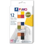Staedtler 5741314 Fimo Soft Natural 12'li Modelleme Kili Seti
