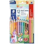 Staedtler 5744559 12'li Noris Jumbo Kuruboya Seti