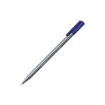Staedtler Fineliner 334 Mavi Keçeli Kalem Ergonomik Üçgen Gövde Tasarımı