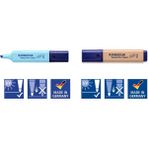 Staedtler Gökyüzü Mavi ve Bej Fosforlu Kalem