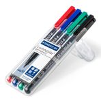 Staedtler Lumocolor Permanent M 4'lü Markör Kalem Seti