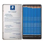 Staedtler Mars Lumograph 12'li Dereceli Kalem Seti (2H-8B) / 100 G12 S1