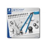 Staedtler Mars Lumograph Dereceli Kalem 24'lü Set Metal Kutu